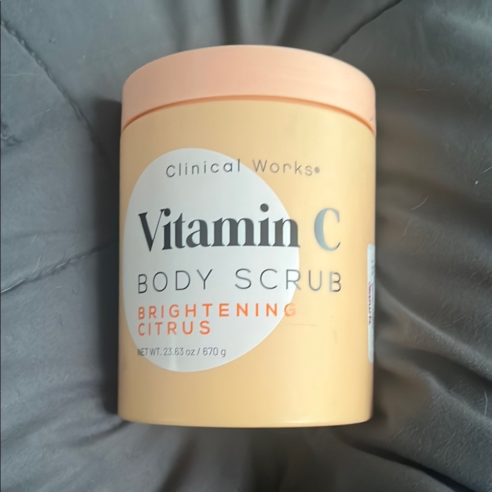 Clinical Works Vitamin C Body Scrub